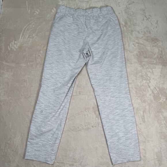 LULULEMON On The Fly Pants Luxtreme Battleship Gray Full Length 27” Womens Sz 6 - Picture 3 of 8